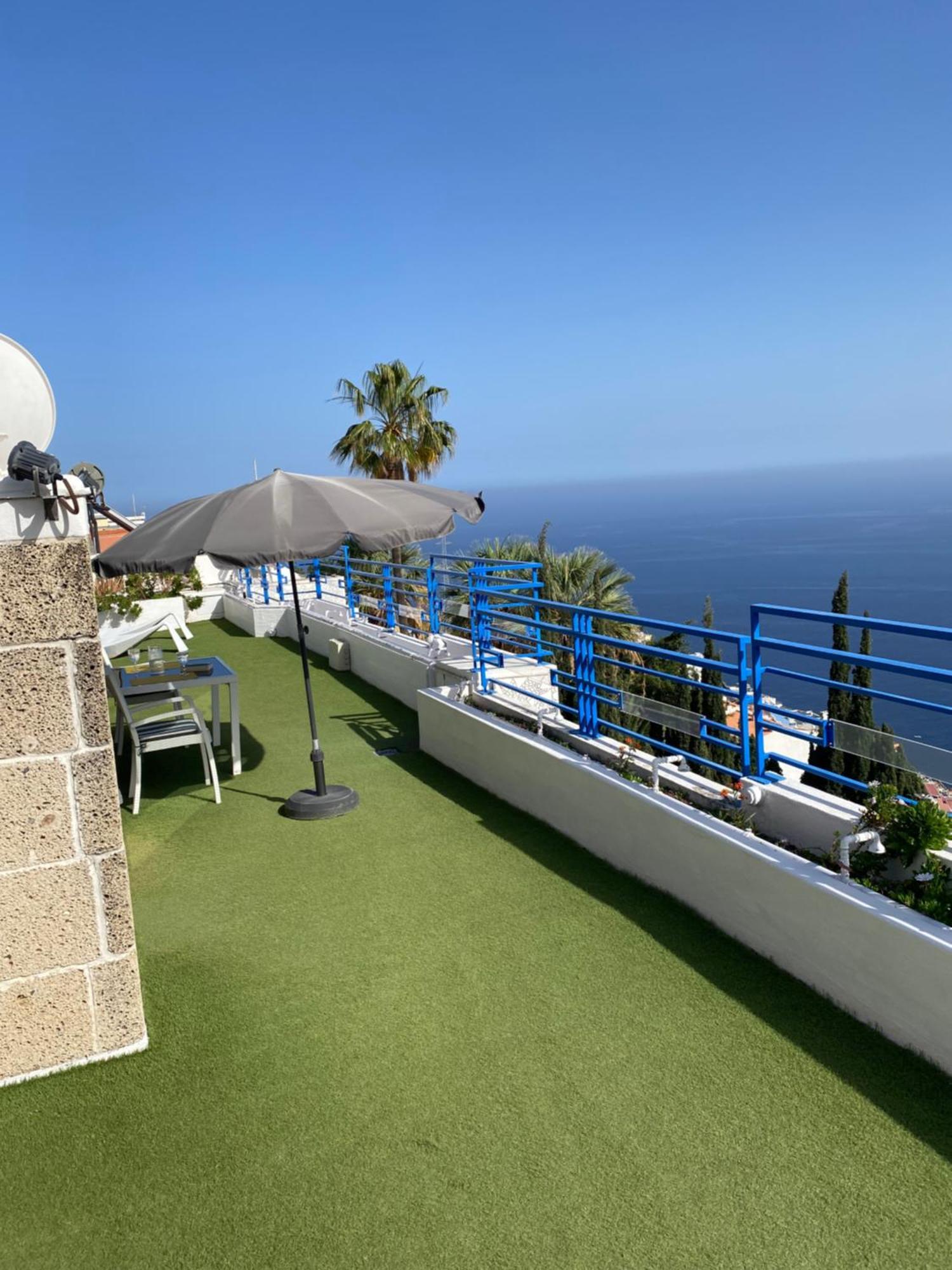 Apartamento Atlantico - Terraza única con vistas al océano - Wifi&Netflix Santa-Cruz de Ténérife Extérieur photo