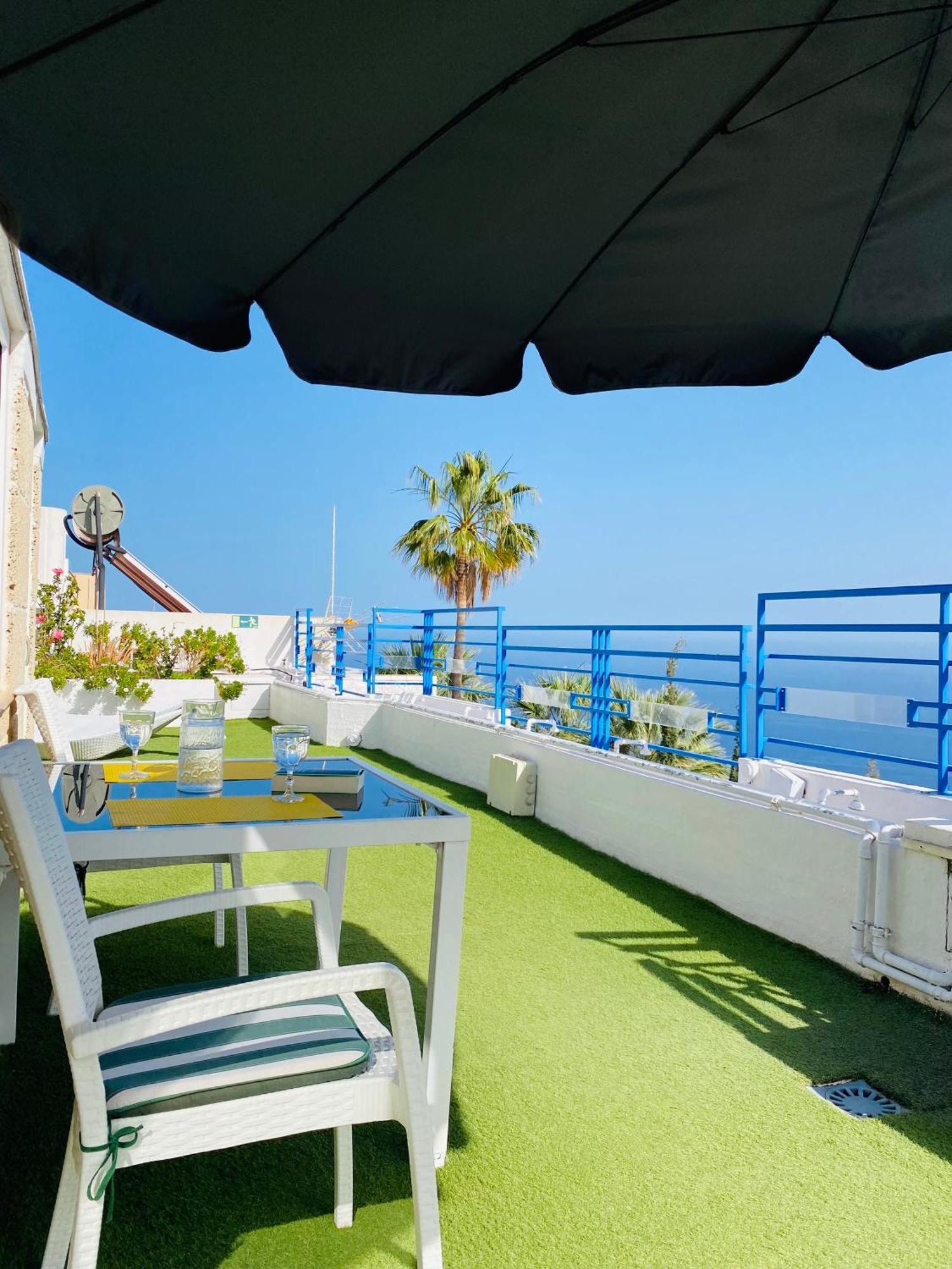 Apartamento Atlantico - Terraza única con vistas al océano - Wifi&Netflix Santa-Cruz de Ténérife Extérieur photo