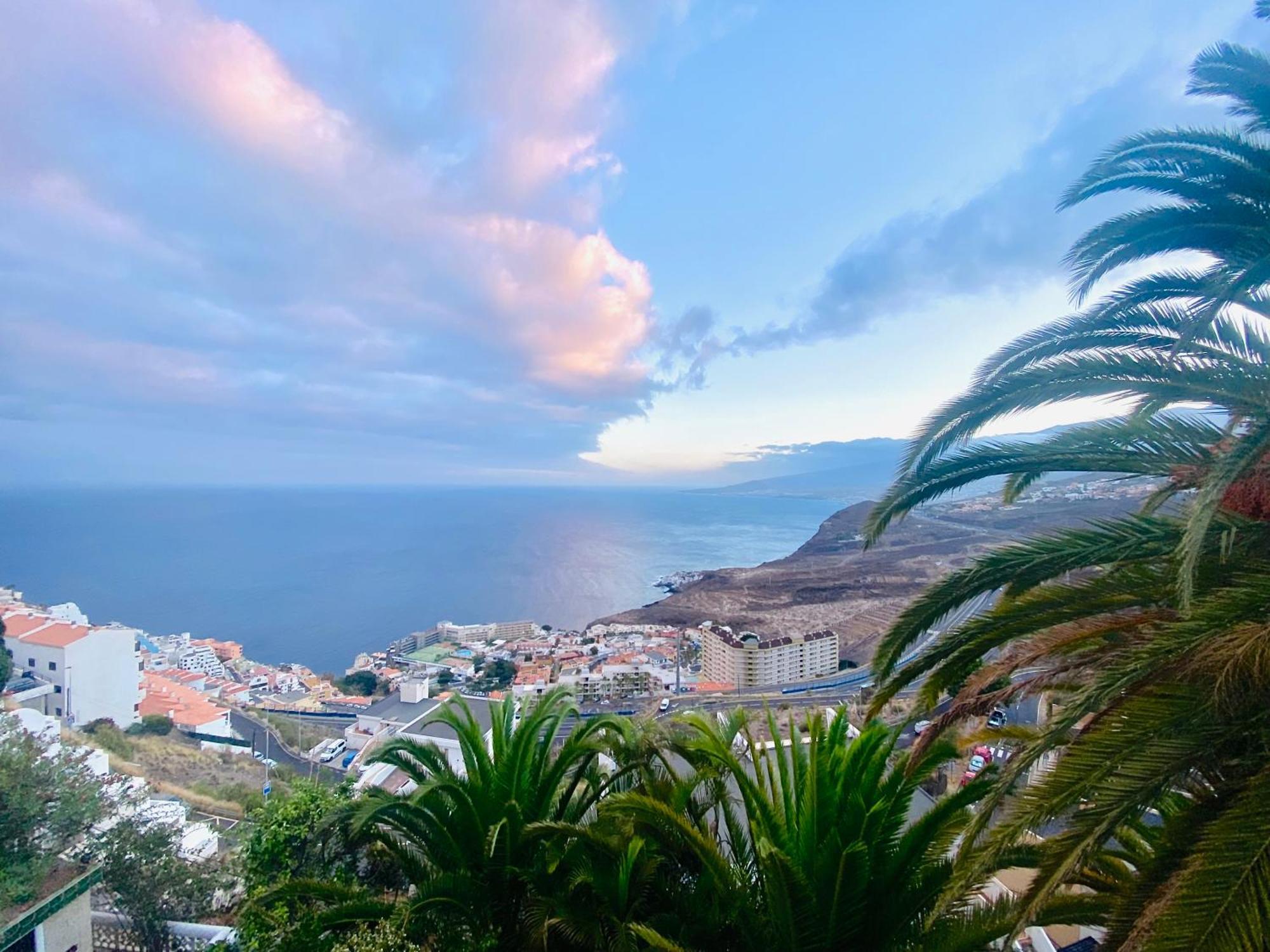 Apartamento Atlantico - Terraza única con vistas al océano - Wifi&Netflix Santa-Cruz de Ténérife Extérieur photo