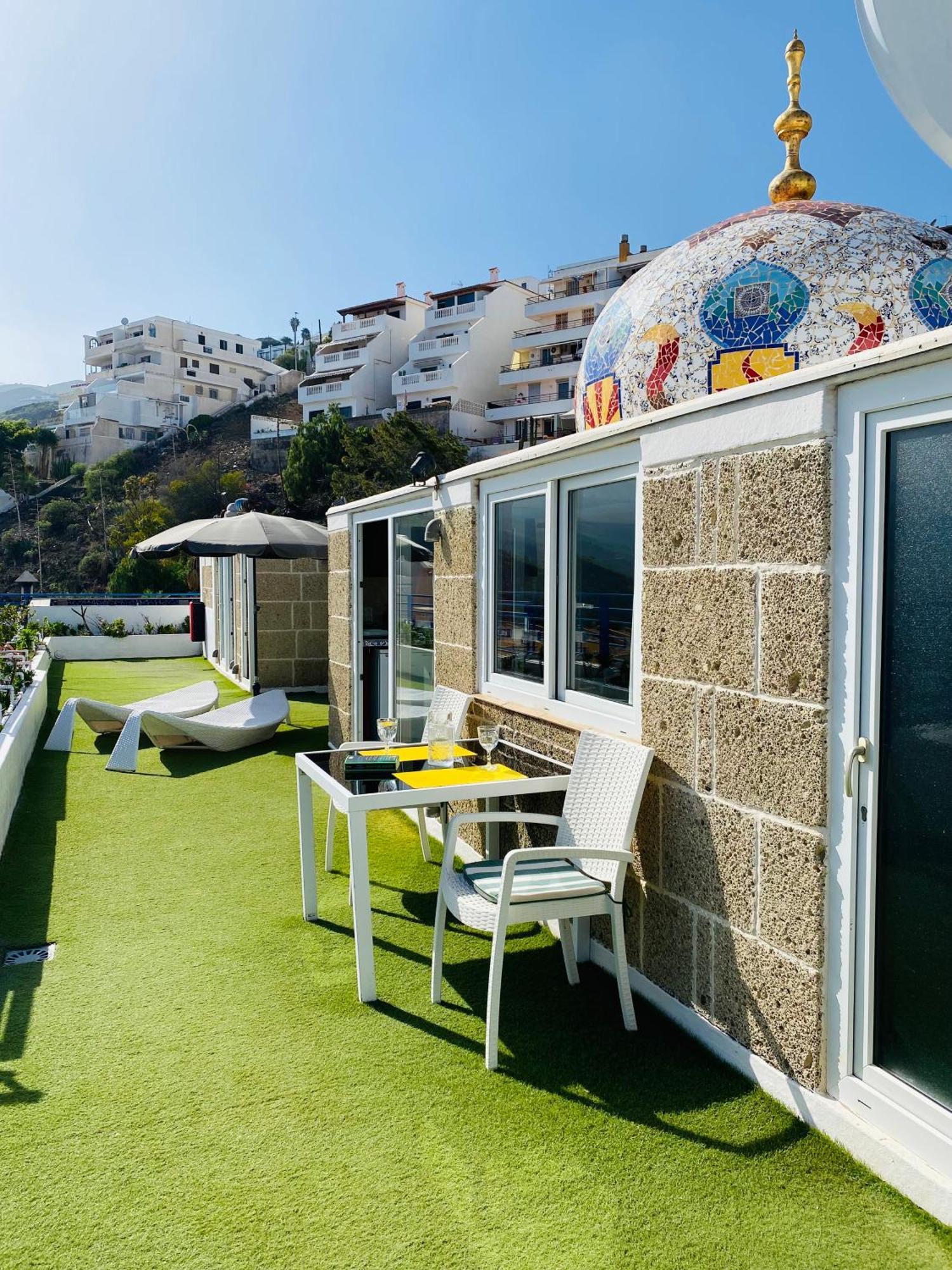 Apartamento Atlantico - Terraza única con vistas al océano - Wifi&Netflix Santa-Cruz de Ténérife Extérieur photo