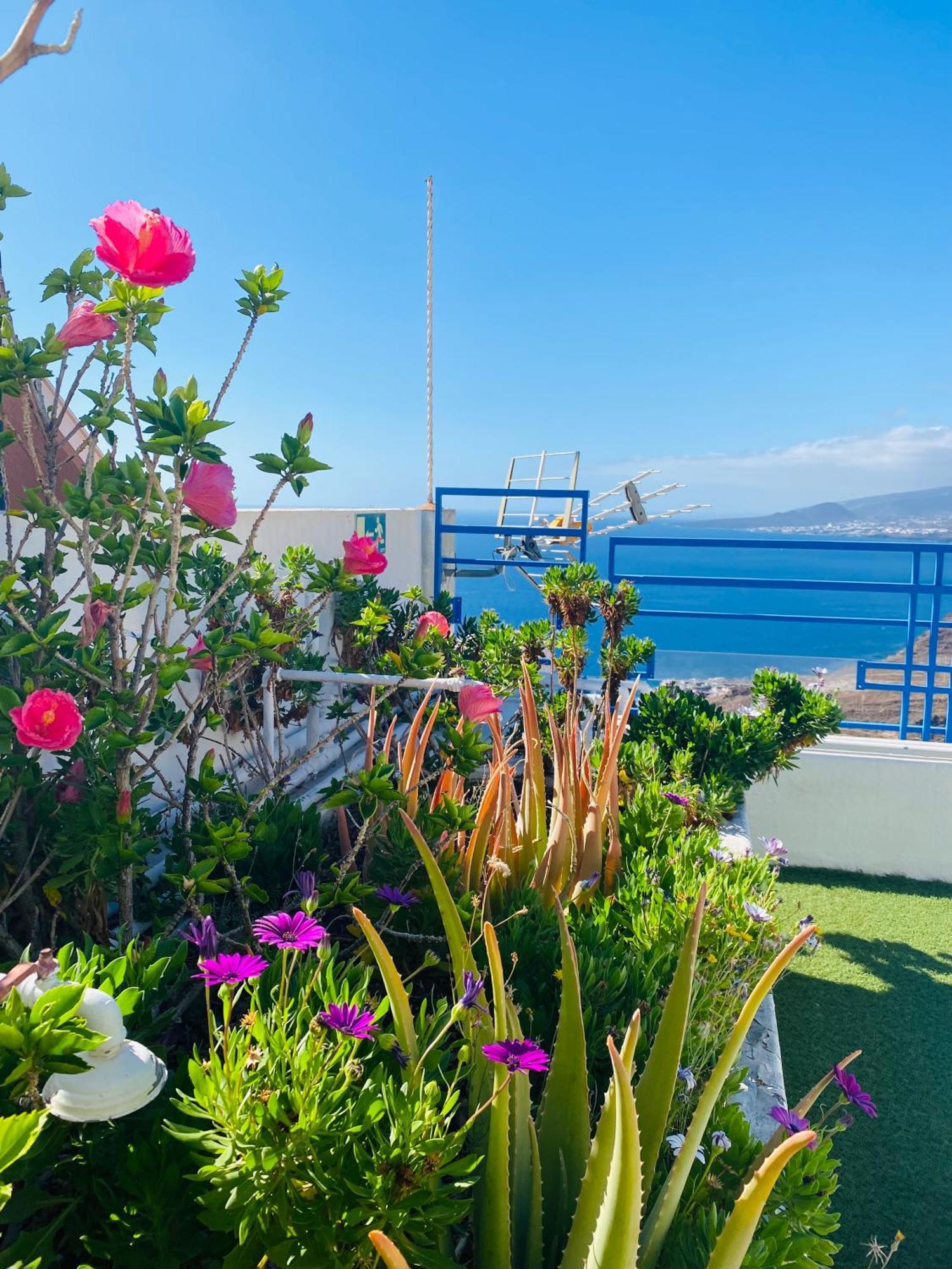 Apartamento Atlantico - Terraza única con vistas al océano - Wifi&Netflix Santa-Cruz de Ténérife Extérieur photo