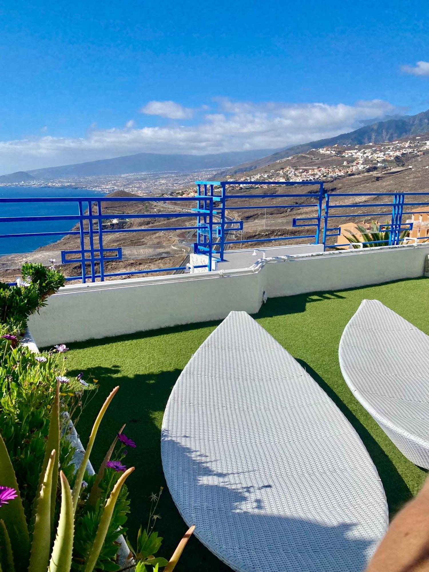 Apartamento Atlantico - Terraza única con vistas al océano - Wifi&Netflix Santa-Cruz de Ténérife Extérieur photo